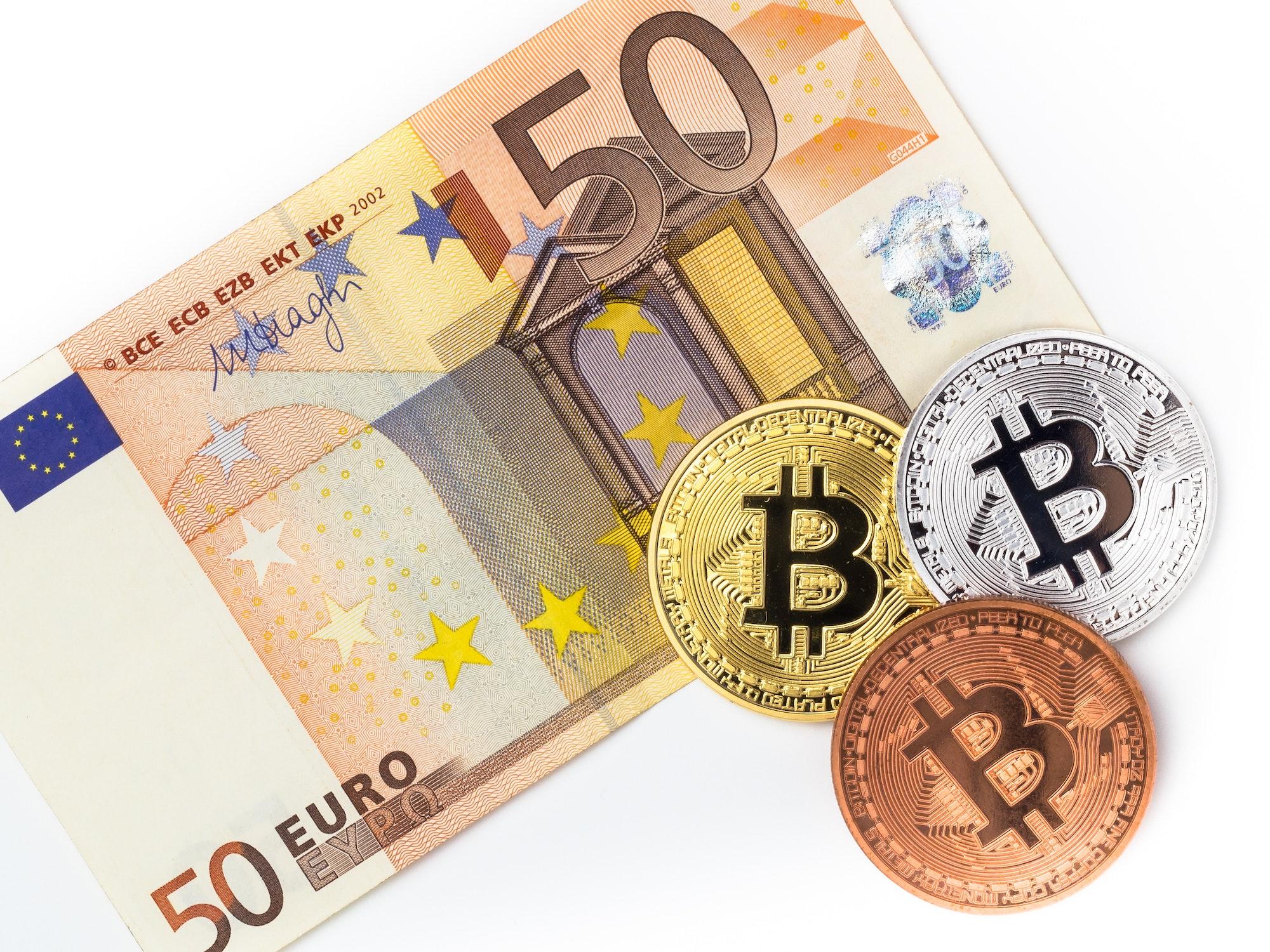 Bitcoins vs Euro vs crypto vs fiat
